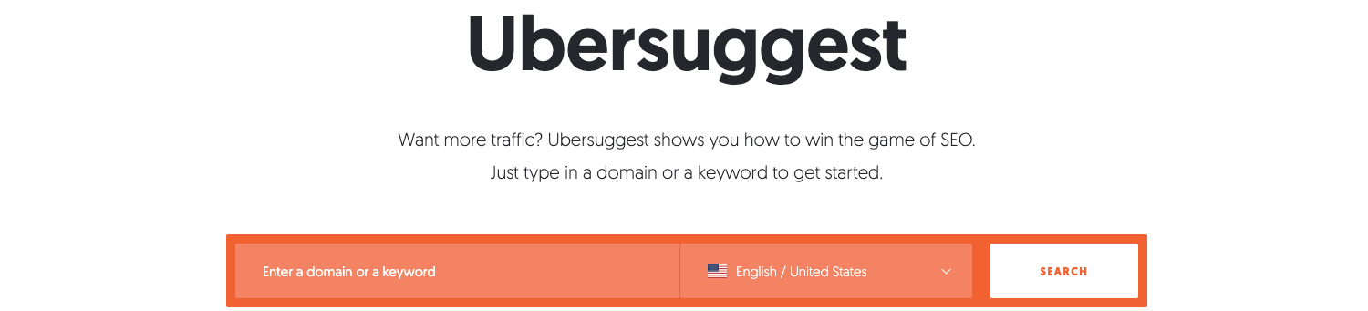 Ubersuggest