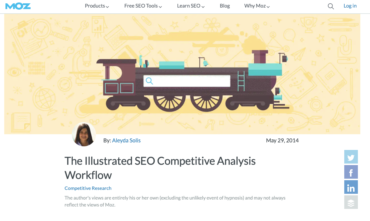 Guide: The Illustrated SEO Competitive Analysis Workflow