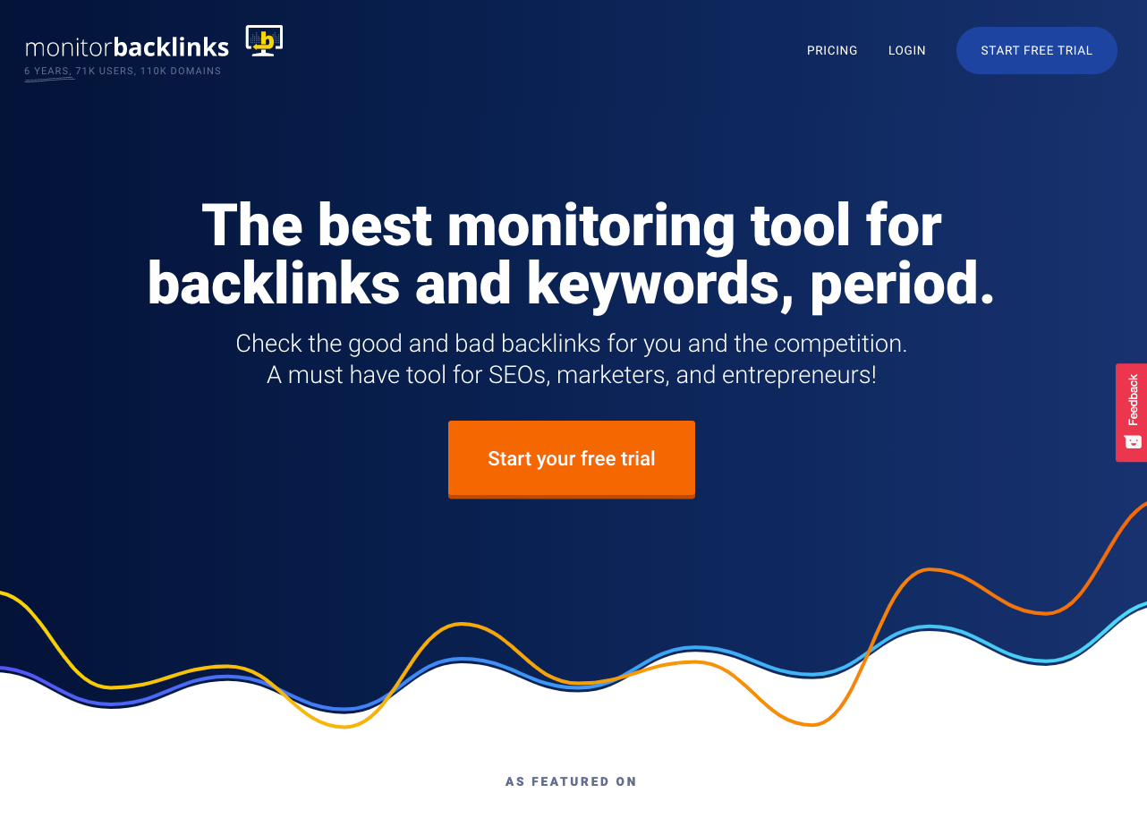 monitor backlinks