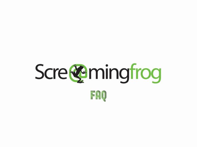 Screamingfrog FAQ