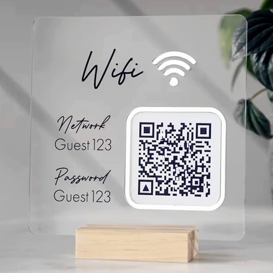 what is wifi qr code?