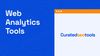 The cover image about the content title which is "Web Analytics Tools" and a browser shaped graphic element
