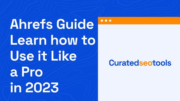 A browser tab that includes Curatedseotools text on it and a headline